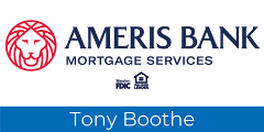 Logo of Ameris Bank Mortgage - Tony Boothe - PBOR